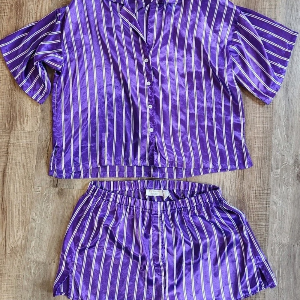 Vintage Victoria's Secret Silky Pajama Set